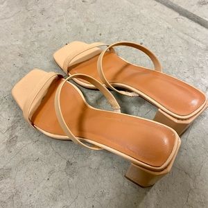 Tanya patent-leather mules (By Far)